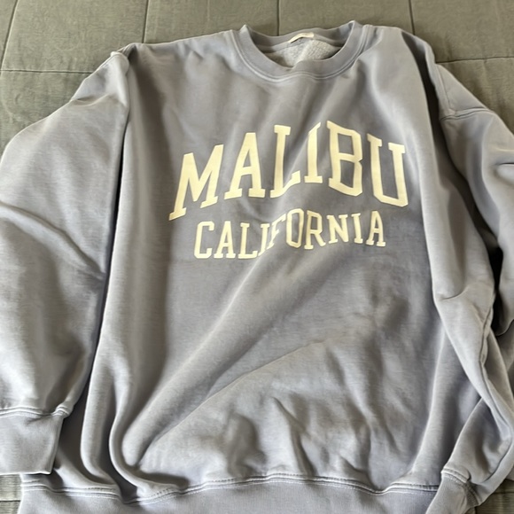 Brandy Melville Tops - Brandy Melville sweatshirt MALIBU